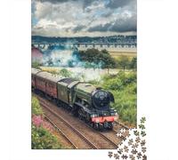 Flying Scotsman Dundee 1000 Piece Jigsaw Puzzle for Adults, 70x50cm/1000pcs, Puzzle Gift Idea, Evening Leisure And Year-Round Leisure