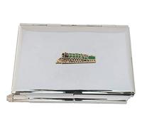 Flying Scotsman Enamel Metal Notepad Memo Card Holder & Pen Set Free Engraving Gift 135