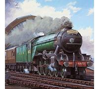 Flying Scotsman Locomotion Train Greeting Sound Card