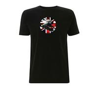 Flying Scotsman Mens T Shirt Tshirt Union Jack England Steam Train Spotter Spotting Scots Man Retro Vintage Gift for Dad Brother Uncle Grandad Mens (Large, Black)