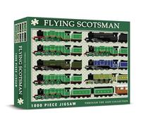 Flying Scotsman Steam Train Collection 1000 Piece Puzzle Jigsaw