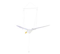 Flying Seagull Wood Windchime / Mobile - Nautical Beach Decor