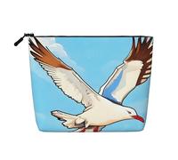Flying Seagulls Cosmetic Travel Bag Lightweight and Durable Suitable for Daily Use and Business Travel