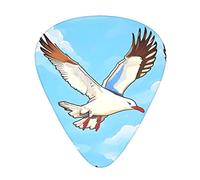 Flying Seagulls Guitar Plectrums Classical Triangle Bass Acoustic And Electric Guitar Plectrums For Guitarists 12 Pieces