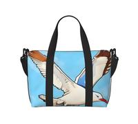 Flying Seagulls Hand Travel Bag. For Men And Women. Durable Material And Stylish Design, Suitable For Business And Leisure Travel., Black, One Size