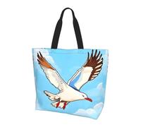 Flying Seagulls Shoulder bag.Stylish all-over print women's style, lightweight, large capacity for everyday use
