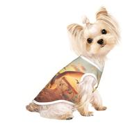 Flying Seagulls Small Dog Shirt,Soft Breathable Dog Shirt for Dogs Cats Boy Girl Pet Tshirt,Suitable for Small Pets