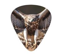 Flying Snake Vulture guitar pick set, 3 different thicknesses, 12 pieces for a variety of instruments