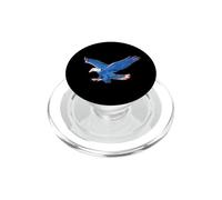 Flying Sourning Hunting American Bald Eagle Bird Gift Adults PopSockets PopGrip for MagSafe
