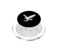 Flying Sourning Hunting American Bald Eagle Bird Gift Adults PopSockets PopGrip for MagSafe