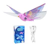 Flying Space Bǐrd Toy, With Solid Material, 27cmx20cmx7cm, Bird With Remote Control Wings, Rechargeable Flying Bird, Adjustable Aerial Experience, For Kids Teens Family Gathering