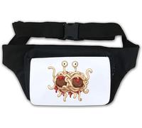 Flying Spaghetti Monster Colorful Art Waist Bag Fanny Pack White