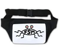 Flying Spaghetti Monster Mini Art Waist Bag Fanny Pack White