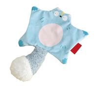 Flying Squirrel Grass Toy: Squeaky & Bite-Resistant Plush Doll with Premium Catnip Filling | Interactive Chewing Toy for Medium & Large Kittens & Ga