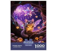 Flying Squirrel Jigsaw Puzzles for Adults The Impossible Challenge 1000 Pieces Difficult Hard Jigsaw Puzzles for Man And Woman with Letters on Back 70x50cm/1000pcs