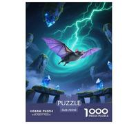 Flying Squirrel Jigsaw Puzzles Puzzle for Adults Kids. 1000 Piece Whimsical Challenge Toy Educational Game Home Decoration for Adults& Kids Age 14 Years Up 70x50cm/1000pcs