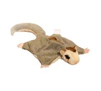 Flying Squirrel Plush - 12.99 Inch Toy | Plush Cotton Doll - Realistic Sugar Glider Stuffed Animal With Magnets Soft Cuddly Design For Nursery Home Car Decor And Gift Giving