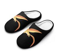 Flying Squirrel With Wings Slippers Women Winter Warm Cotton Hotel Slippers Anti-Slip Indoor Slip-Ons House Shoes 9-10（40-41）