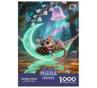 Flying Squirrel1000Pieces JigsawPuzzlesanimal ForAdults Challenging Brainteasing Age12+byth EducationalGame Uncover The Puzzle 70x50cm/1000pcs