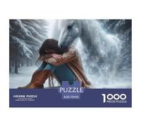 Flying Steedjigsaw Puzzle Flying Steed Adult 1000 Piece Challenge, Educational Puzzle Games, Creative Christmas Toy Gifts for Boys/Girls, Adults And Kids Age 14+ 70x50cm/1000pcs