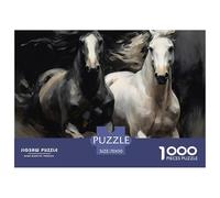 Flying Steedjigsaw Puzzle Flying Steed Adult 1000 Piece Challenge, Educational Puzzle Games, Unique Christmas Toy Gifts for Boys/Girls, Adults And Kids Age 12+ 70x50cm/1000pcs
