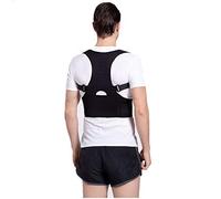 Flying Straightener for Posture Correction Back Support Posture Trainer Posture Corrector Men Women Back Trainer Shoulder Strap for Neck Back, H191122JZD0501, Black , S