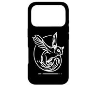 Flying Sugar Glider Line Art Design Wild Animal Case for iPhone 17 Pro