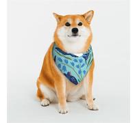 Flying Swallows Pattern Dog Bandanas, Comfortable Cotton Triangle Bibs Scarfs for Dogs Or Cats, Cute Pet Kerchief for Small Medium Large Dogs-Small