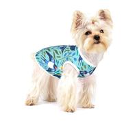 Flying Swallows Spring Flowers,Cotton Sleeveless Pet T-Shirt Soft Stretchy Puppy Breathable Vest,L