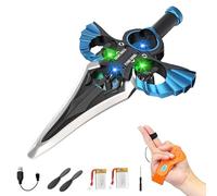 Flying Sword Glider, 2026 New Remote Flying Sword, with Autopilot, Stunt Remote-Controlled, Gyro Stabilizer & 3-Speed Control, Lightweight Airplane Gift for Teens and Adults (blue,Gesture)