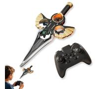 Flying Sword RC Airplane, Gesture Control Airplane for Kids Adult 8-16, Remote Control Drone Sword with Light, 360° Flip, Gravity Sensing, Stunt Roll, Gifts for Kids Boys Girls, Gold (1)