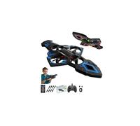 Flying Sword RC Airplane, Remote Control Flying Swords Toy, Stunt Flyings Sword RC 360° Flip Fighter Jet Toy, Lightweight Foam RCs Airplane Gifts for Teens and Adults (Blue SingleRC)
