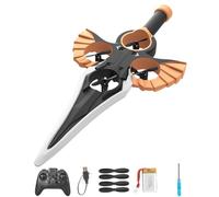 Flying Sword RC Glider - RC Controlled with Autopilot & Gyro Stabilizer, 3-Speed Control, Easy to Fly Remote Control Plane for Teens & Adults (Orange-battery*2)