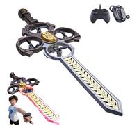 Flying Sword RC Gliders with Autopilot,2025 Remote Flying Sword& 3-Speed Stunt Remote-Controlled (Hand Wave/Controller Mode) Lightweight RC Airplane,Multiple Light Modes ,Gift for Lovers