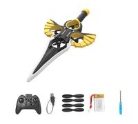 Flying Sword RC-Segelflugzeug - RC-gesteuert mit Autopilot und Gyro-Stabilisator, 3-Gang-Steuerung, einfach zu fliegendes ferngesteuertes Flugzeug für Jugendliche und Erwachsene (A)