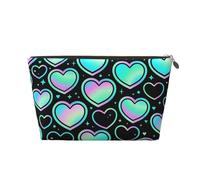 Flying The Flag Leather Portable Cosmetic Bag Organiser Suitable Business Trip for Woman Man
