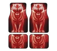 Flying Tiger Car Floor Mat Four Piece Set Wear Resistant Smooth Comfort to The Touch Protects The Interior