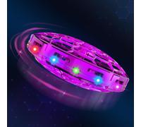 Flying Toy Drone for Kids, 360° Hands Free Motion Sensors Mini Drone with LED Light, Easy Indoor Small UFO Helicopter Toys Flying Ball Drone Cool Toys Gift for 6 7 8 9 10+ Year Old Boys Girls Teens