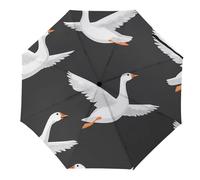 Flying Wild Geese Umbrellas for Rain Automatic Travel Compact Windproof Strong Umbrella Manual