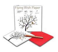 Flying Wish Paper - IT FLIES! Your Deepest Desire - PEAR TREE - 5" x 5" - Mini Kits