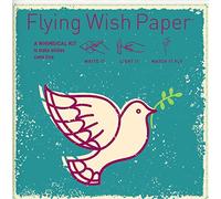 Flying Wish Paper - Write it., Light it, & Watch it Fly - PEACED Dove - 5" x 5" - Mini Kits
