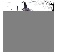 Flying Witch Halloween Decoration, Flying Witch Outdoor Decorations for Halloween | Scary Accessory Party Decoration for Indoor Garden Yard Indoor Haunted House