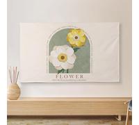 FLYIODFCXV 32-80 Inch Colorful Painting PatternProtector for LCD/LED TVs(Flower2,55inch)