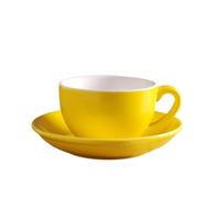 FLYIODFCXV Coffee Mug, Large Capacity 300ml, Latte Cup, Afternoon Tea, Black Coffee Mug(1)