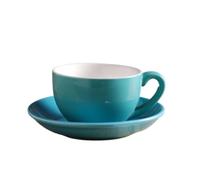 FLYIODFCXV Coffee Mug, Large Capacity 300ml, Latte Cup, Afternoon Tea, Black Coffee Mug(4)