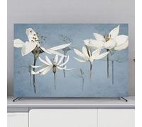 FLYIODFCXV LCD/LED/Plasma Display Protection for Hanging/Desktop/Curved TVs(Flower2,65inch)