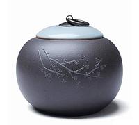 FLYIODFCXV Pet urn, Cats,Rabbits, Small Animals, Memorial Cremation Ash Funeral Burial Urn Keepsake, Forever Memory Box,pine(Plum)