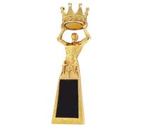 FLYIODFCXV Trophy, Awards Golden Crown Resin Trophy Excellent Teamwork Company's Champion for First Place in The Competition