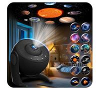 FlyLily Galaxy Projector for Bedroom, 13 in 1 Planetarium Star Projector with Solar System & Constellation, 360° Rotating Galaxy Light, Space Night Light Projector for Kids Adults Gifts
