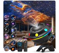 FlyLily Galaxy Projector Star Projector 13 in 1 Planetarium, Dark